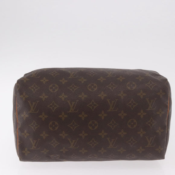 LOUIS VUITTON Monogram Speedy 30 Hand Bag M41526 LV Auth 187524