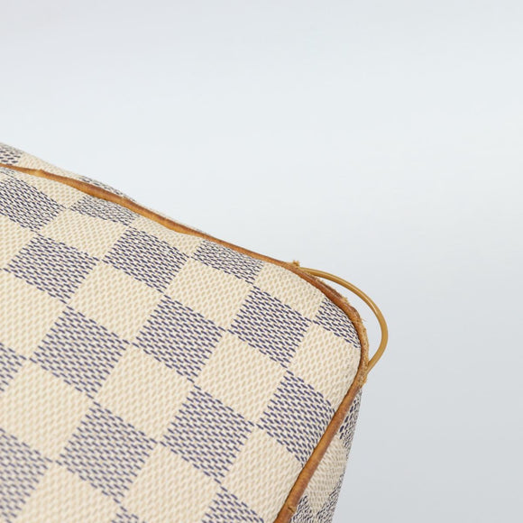 LOUIS VUITTON Damier Azur Speedy 30 Hand Bag N41533 LV Auth 187525