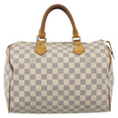 LOUIS VUITTON Damier Azur Speedy 30 Hand Bag N41533 LV Auth 187525-13