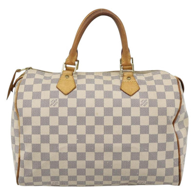LOUIS VUITTON Damier Azur Speedy 30 Hand Bag N41533 LV Auth 187525 - 0