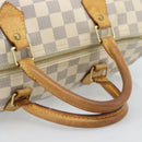 LOUIS VUITTON Damier Azur Speedy 30 Hand Bag N41533 LV Auth 187525-7