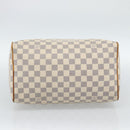 LOUIS VUITTON Damier Azur Speedy 30 Hand Bag N41533 LV Auth 187525-5