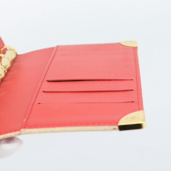 LOUIS VUITTON Agenda PM Day Planner Cover Suhari Red R20883 LV Auth 187526