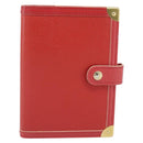 LOUIS VUITTON Agenda PM Day Planner Cover Suhari Red R20883 LV Auth 187526-2