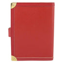 LOUIS VUITTON Agenda PM Day Planner Cover Suhari Red R20883 LV Auth 187526-3