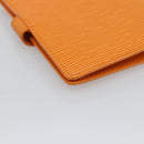 LOUIS VUITTON Epi Agenda PM Day Planner Cover Orange Mandarin R2005H Auth 187527-16