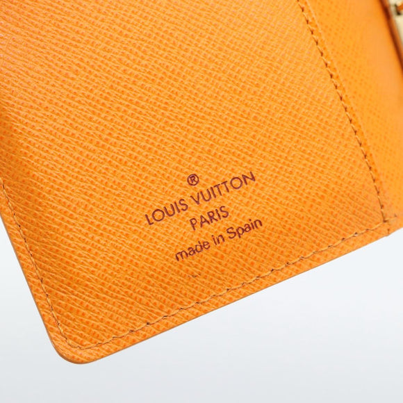 LOUIS VUITTON Epi Agenda PM Day Planner Cover Orange Mandarin R2005H Auth 187527