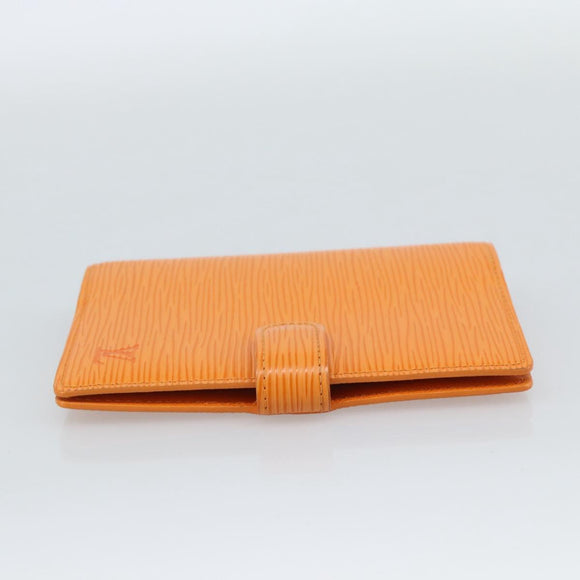 LOUIS VUITTON Epi Agenda PM Day Planner Cover Orange Mandarin R2005H Auth 187527