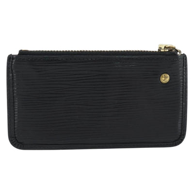 LOUIS VUITTON Epi Pochette Cles Coin Purse Black M63802 LV Auth 187529 - 0