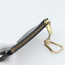 LOUIS VUITTON Epi Pochette Cles Coin Purse Black M63802 LV Auth 187529-5