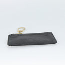LOUIS VUITTON Epi Pochette Cles Coin Purse Black M63802 LV Auth 187529-7