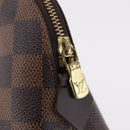LOUIS VUITTON Damier Ebene Pochette Cosmetic PM Pouch N47516 LV Auth 187530-8
