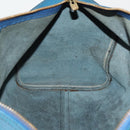 LOUIS VUITTON Epi Keepall 45 Boston Bag Blue M42975 LV Auth 187531-21