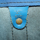 LOUIS VUITTON Epi Keepall 45 Boston Bag Blue M42975 LV Auth 187531-12