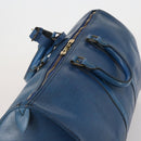 LOUIS VUITTON Epi Keepall 45 Boston Bag Blue M42975 LV Auth 187531-6