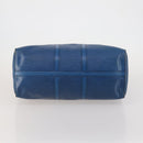 LOUIS VUITTON Epi Keepall 45 Boston Bag Blue M42975 LV Auth 187531-5