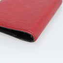 LOUIS VUITTON Epi Agenda PM Day Planner Cover Red R20057 LV Auth 187533-15