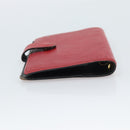 LOUIS VUITTON Epi Agenda PM Day Planner Cover Red R20057 LV Auth 187533-5