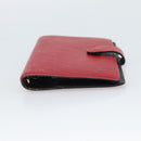 LOUIS VUITTON Epi Agenda PM Day Planner Cover Red R20057 LV Auth 187533-6