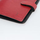LOUIS VUITTON Epi Agenda PM Day Planner Cover Red R20057 LV Auth 187533-7