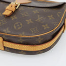LOUIS VUITTON Monogram Jeune Fille MM Shoulder Bag M51226 LV Auth 187534-15