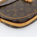 LOUIS VUITTON Monogram Jeune Fille MM Shoulder Bag M51226 LV Auth 187534-16