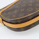 LOUIS VUITTON Monogram Jeune Fille MM Shoulder Bag M51226 LV Auth 187534-18