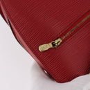 LOUIS VUITTON Epi Mabillon Backpack Castilian Red M52237 LV Auth 187537-20