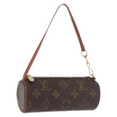 LOUIS VUITTON Monogram Papillon Pouch Pouch LV Auth 187538-1
