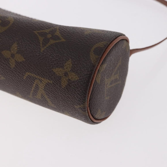 LOUIS VUITTON Monogram Papillon Pouch Pouch LV Auth 187538