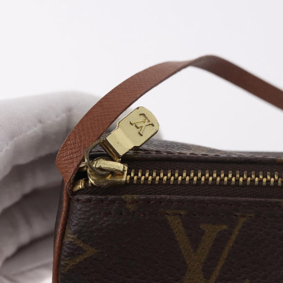 LOUIS VUITTON Monogram Papillon Pouch Pouch LV Auth 187538