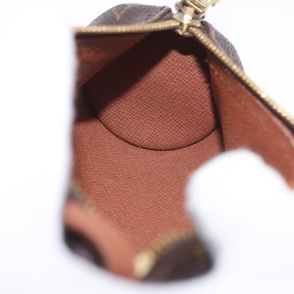 LOUIS VUITTON Monogram Papillon Pouch Pouch LV Auth 187538