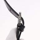 FENDI Shoulder Bag Harako leather Black Silver Auth 187543V-15