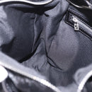 FENDI Shoulder Bag Harako leather Black Silver Auth 187543V-20