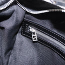 FENDI Shoulder Bag Harako leather Black Silver Auth 187543V-21