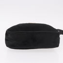 FENDI Shoulder Bag Harako leather Black Silver Auth 187543V-9