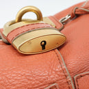 Chloe Paddington Hand Bag Leather Pink Gold Silver Auth 187547V-18