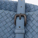 BOTTEGA VENETA INTRECCIATO Hand Bag Leather Light Blue Auth 187549V-10