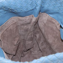 BOTTEGA VENETA INTRECCIATO Hand Bag Leather Light Blue Auth 187549V-19