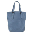 BOTTEGA VENETA INTRECCIATO Hand Bag Leather Light Blue Auth 187549V-2