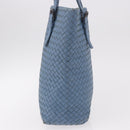 BOTTEGA VENETA INTRECCIATO Hand Bag Leather Light Blue Auth 187549V-3