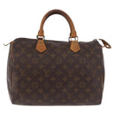LOUIS VUITTON Monogram Speedy 30 Hand Bag M41526 LV Auth 187555-13
