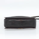 Miu Miu Madras Hand Bag Leather 2way Black Gold Auth 187556A-5