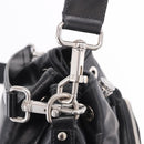 LOUIS VUITTON Noe Cargo Shoulder Bag Leather Black M13985 LV Auth 187562SAV-21