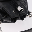 LOUIS VUITTON Noe Cargo Shoulder Bag Leather Black M13985 LV Auth 187562SAV-7
