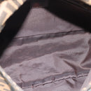 FENDI Zucca Canvas Mamma Baguette Shoulder Bag Black Brown Auth 187565SAV-10