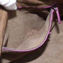 BOTTEGA VENETA INTRECCIATO Schoudertas Leer Paars Auth 187568A-23