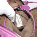 BOTTEGA VENETA INTRECCIATO Schoudertas Leer Paars Auth 187568A-12