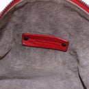 BOTTEGA VENETA INTRECCIATO Shoulder Bag Leather Red 239988 Auth 187569V-15