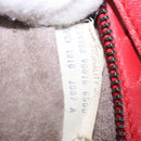 BOTTEGA VENETA INTRECCIATO Shoulder Bag Leather Red 239988 Auth 187569V-19